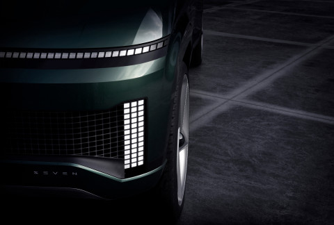 현대자동차, 전기 SUV 콘셉트카 ‘세븐’ 티저 이미지 최초 공개